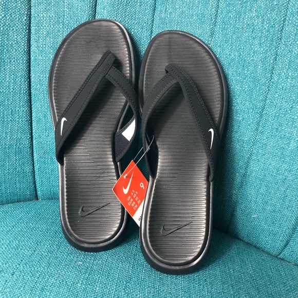 Nike Shoes - Black Nike Ultra Celso Thong Sandals